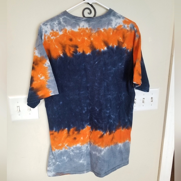GUC Vintage NFL Team Apparel Broncos Tye-dye Football Tee🏈 - Picture 5 of 6